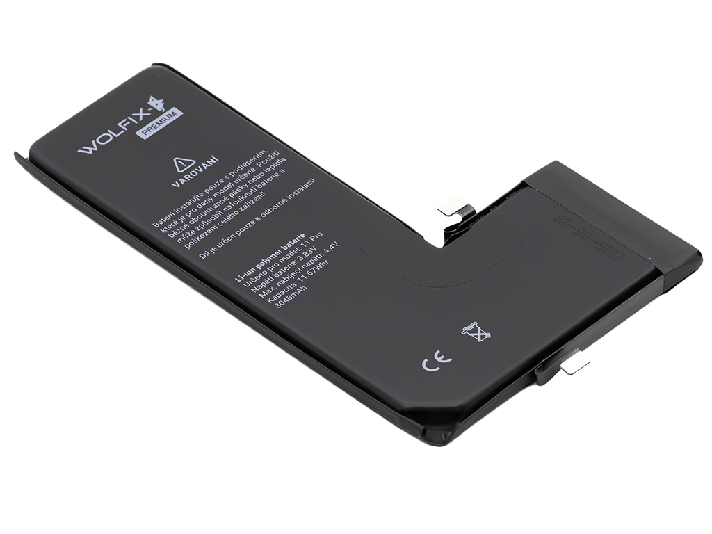 Detail náhradní baterie pro iPhone 11 Pro – kvalitní díl pro výměnu